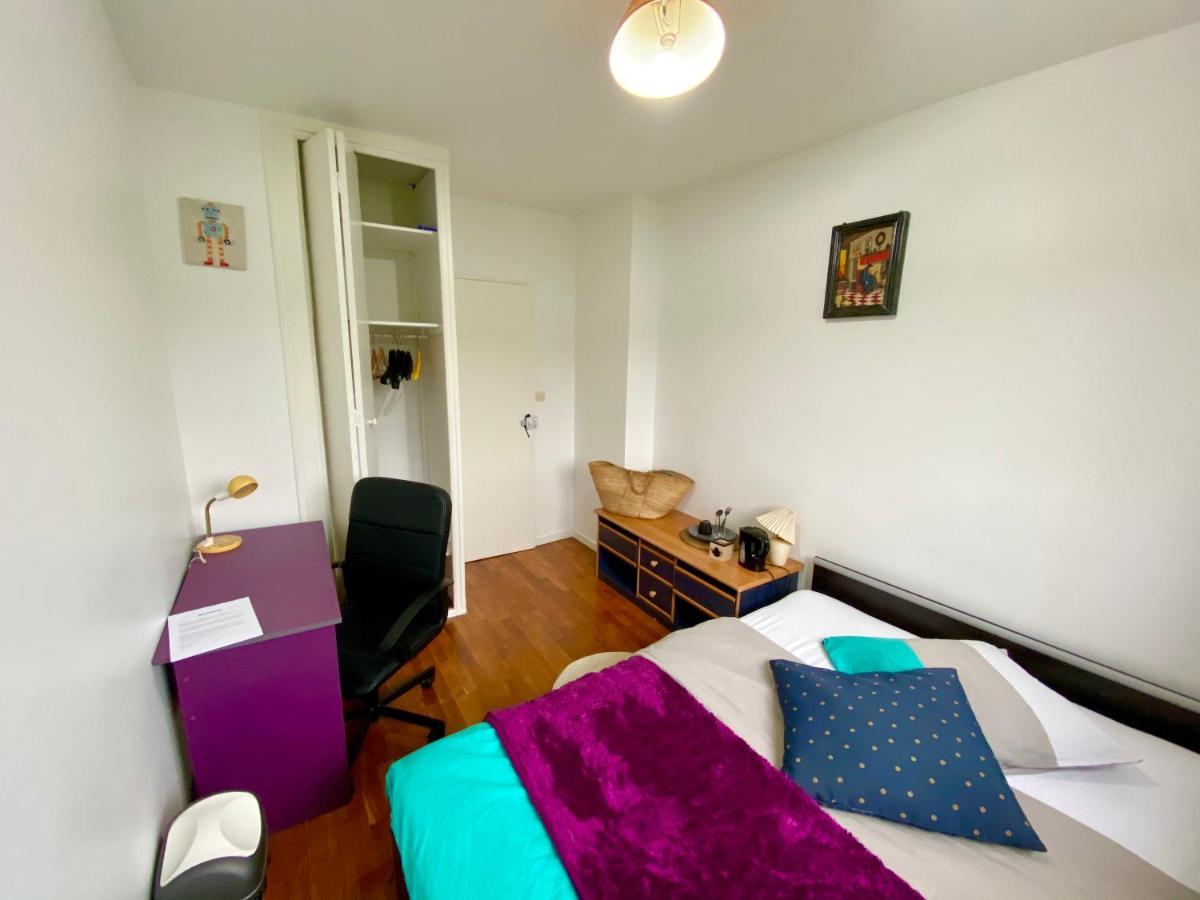Bedroom In A House/ Chambre Dans Une Maison Épinay-sur-Orge Zewnętrze zdjęcie